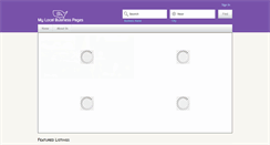 Desktop Screenshot of mylocalbusinesspages.com